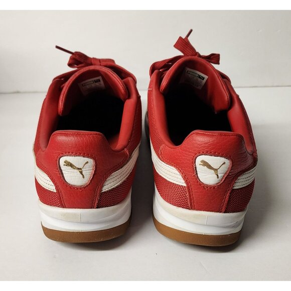 Puma Mens California Sneakers Size 13 US 366608 07 Red Casual Running Shoes - Picture 4 of 8